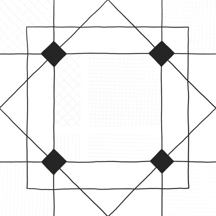 Керамогранит декор Домино 6032-0434 30х30 геометрия