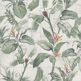 Керамогранит Панно MURALES SPRING LEAVIS 120x120 - Mainzu   