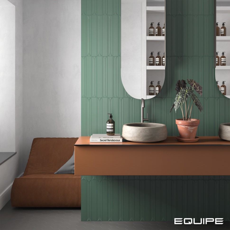 Плитка керамическая 31178 HOPP BRO Green 5х40 см   