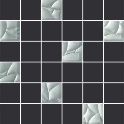 Мозаика Esten Silver/grafit Mozaika Cieta K.4,8X4,8 29,8*29,8