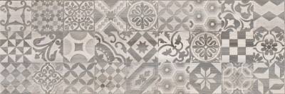 Настенная плитка декор 2 Альбервуд 1664-0166 20x60 белая
