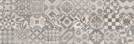 Настенная плитка декор 2 Альбервуд 1664-0166 20x60 белая