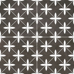 Напольная плитка DUAL GRES CHIC COLLECTION Poole Black 45*45