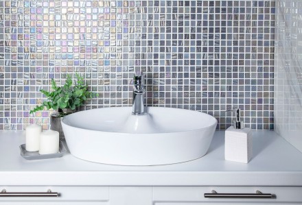 Стеклянная мозаика Fusion GREY 31,7*31,7