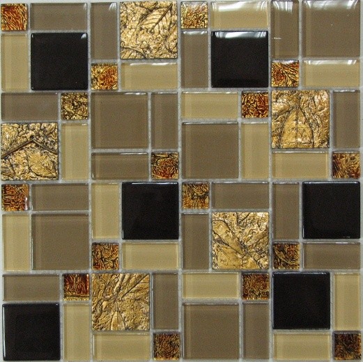 Стеклянная мозаика с керамикой Liberty -3 8*300*300