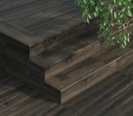 Exagres FOREST Ступень фронтальная PELDANO WENGUE 33х33х4