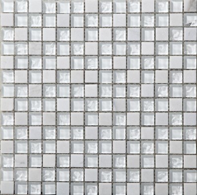 Стеклянная мозаика с керамикой Iceberg 8*300*300