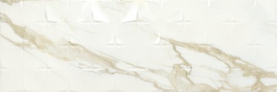 Керамическая плитка для стен Baldocer Adaggio Flash Gold Rectificado 40x120