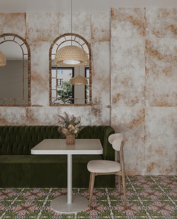 Керамогранит Metal CRYSTAL TITANIUM WHITE 60x120 MATT    