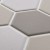 Противоскользящая мозаика Non-Slip Hexagon Small LB Mix Antislip