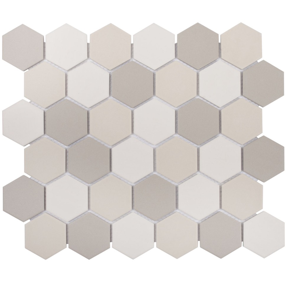 Противоскользящая мозаика Non-Slip Hexagon Small LB Mix Antislip