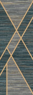 Плитка настенная Tessuto Green Arte 25,1*70,9