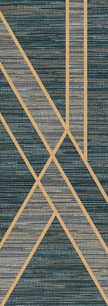 Плитка настенная Tessuto Green Arte 25,1*70,9