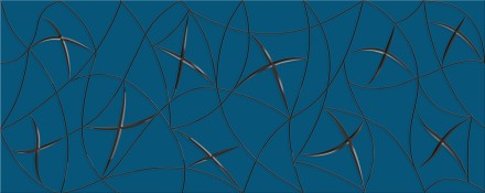 Декор Vela Indigo Stella 20,1*50,5