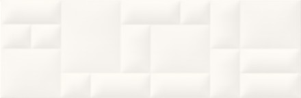 Плитка Meissen Keramik Pillow Game белый 29x89 PIL-WTA051