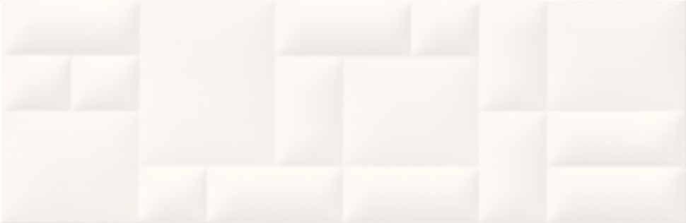 Плитка Meissen Keramik Pillow Game белый 29x89 PIL-WTA051