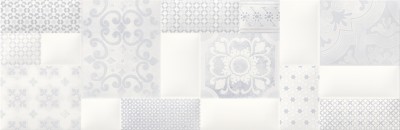 Настенная вставка Meissen Keramik Pillow Game белый 29x89 PIL-WID051