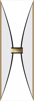 Вставка декоративная Ковчег 20*60 арт.  04-01-1-17-03-06-944-0
