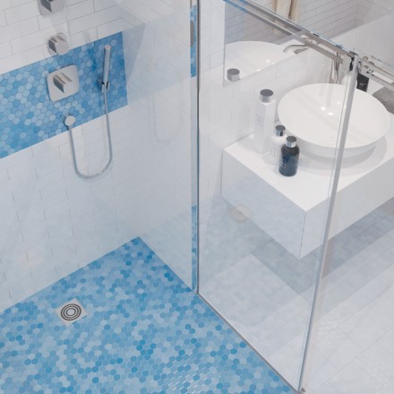 Противоскользящая мозаика Antislip HEX 110 Antid