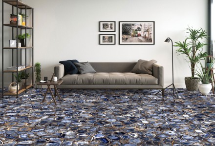 Керамогранит Palacio ROCK AZUL 60*120 HIGH GLOSS