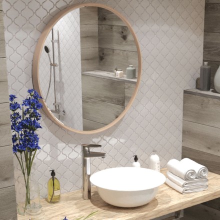 Керамическая мозаика Homework Latern White Glossy