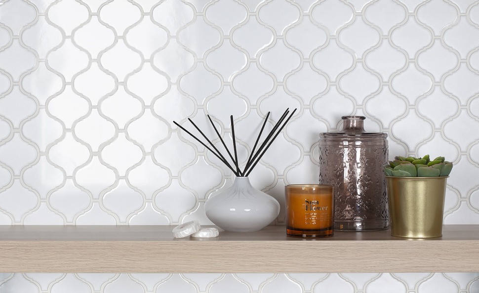 Керамическая мозаика Homework Latern White Glossy