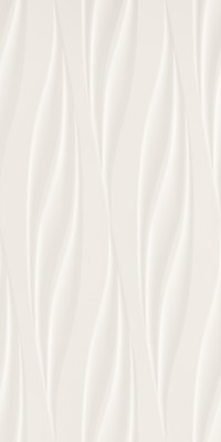 Настенная плита из белой глины 3D BOLD 40*80