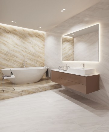 Керамогранит Palacio STELIA LIGHT GREY 60*120 POLISHED