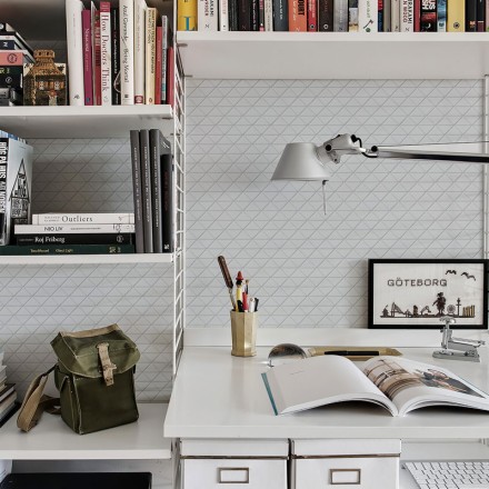 Керамическая мозаика Homework Triangolo White Zip Glossy