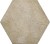 Плитка керамическая напольная 24955 HERITAGE HEXAGONO Wheat 17,5х20 см