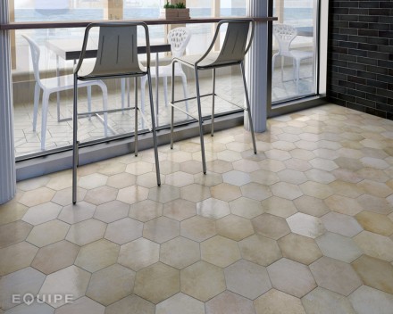 Плитка керамическая напольная 24955 HERITAGE HEXAGONO Wheat 17,5х20 см