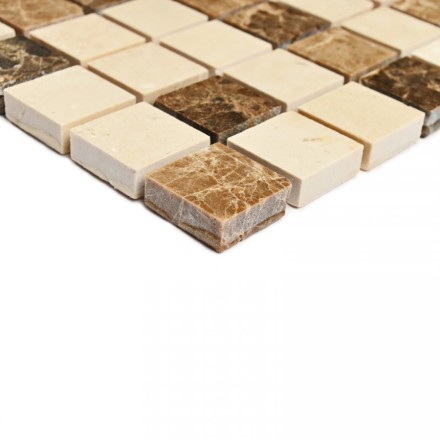 Мозаика натуральный камень Turin-20 (POL) 7*305*305