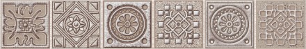 Бордюр Grazia Mocca Nefertiti 6,2*40,5
