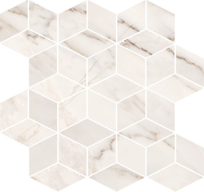 Настенная вставка Meissen Keramik Carrara Pulpis белый 28x29.7 CRR-WIJ051