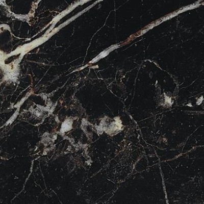 Вставка Allure Imperial Black Bottone 7,2x7,2 Лаппато