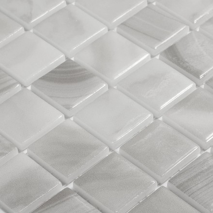 Стеклянная мозаика Nature 5600 Pearl River 25x25