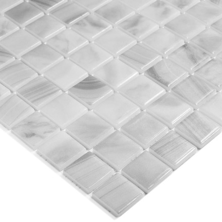 Стеклянная мозаика Nature 5600 Pearl River 25x25