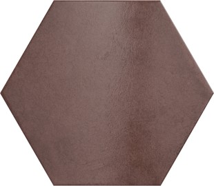 Плитка керамическая напольная 24956 HERITAGE HEXAGONO Wine 17,5х20 см