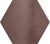 Плитка керамическая напольная 24956 HERITAGE HEXAGONO Wine 17,5х20 см