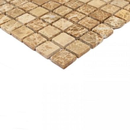 Мозаика натуральный камень Madrid-15 slim (Matt) 4*305*305