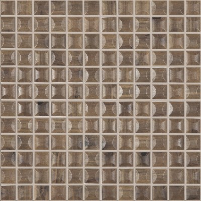 Стеклянная мозаика Wood EDNA DARK BLEND