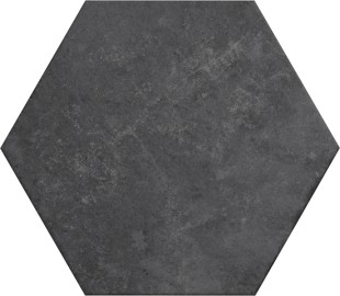 Плитка керамическая напольная 24954 HERITAGE HEXAGONO Carbon 17,5х20 см