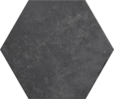 Плитка керамическая напольная 24954 HERITAGE HEXAGONO Carbon 17,5х20 см