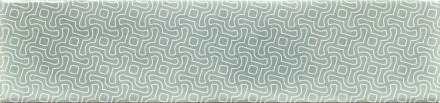 Плитка настенная Decor Opal Turquoise 7,5x30