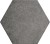 Плитка керамическая напольная 24952 HERITAGE HEXAGONO Shadow 17,5х20 см