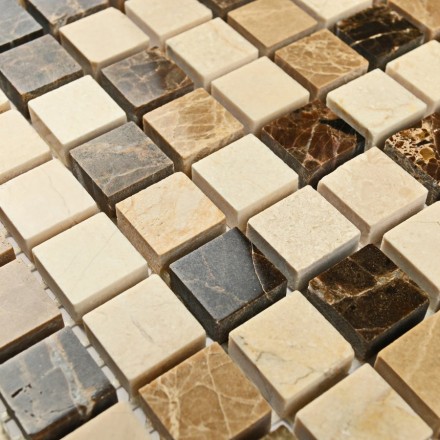 Мозаика натуральный камень Turin 15 7*305*305