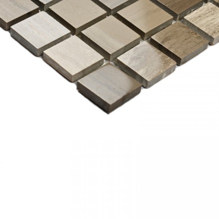 Мозаика натуральный камень Kansas-15 (POL) 4*305*305