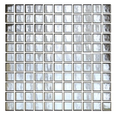 Керамическая мозаика Homework Silver Glossy 23х23