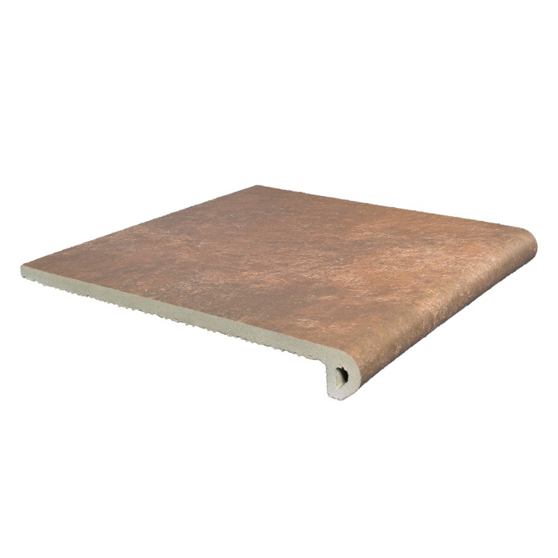 Exagres BOSTON Ступень фронтальная  PELDANO BOSTON RED 33X33Х4