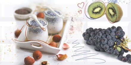 Декор 40,5*20,1 VOGUE Morning 1.2.3.4